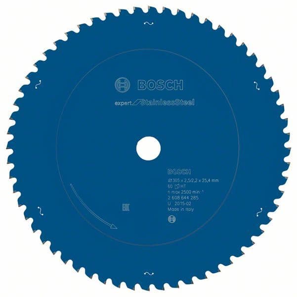 List kružne testere Expert for Stainless Steel Bosch 2608644285, 305 x 25,4 x 2,5 x 60 - slika 2