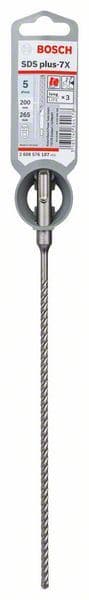 Hamer burgija SDS plus-7X Bosch 2608576107, 5 x 200 x 265 mm