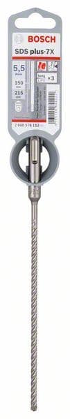 Hamer burgija SDS plus-7X Bosch 2608576112, 5,5 x 150 x 215 mm