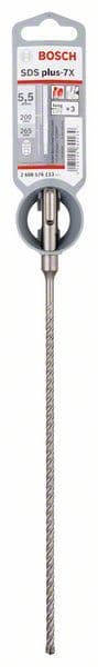 Hamer burgija SDS plus-7X Bosch 2608576113, 5,5 x 200 x 265 mm