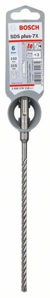 Hamer burgija SDS plus-7X Bosch 2608576118, 6 x 150 x 215 mm