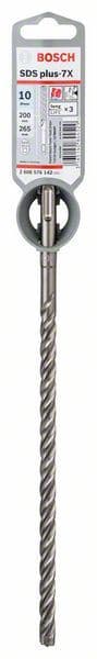 Hamer burgija SDS plus-7X Bosch 2608576142, 10 x 200 x 265 mm