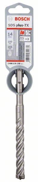 Hamer burgija SDS plus-7X Bosch 2608576158, 14 x 100 x 165 mm