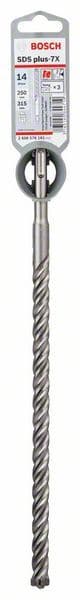 Hamer burgija SDS plus-7X Bosch 2608576161, 14 x 250 x 315 mm