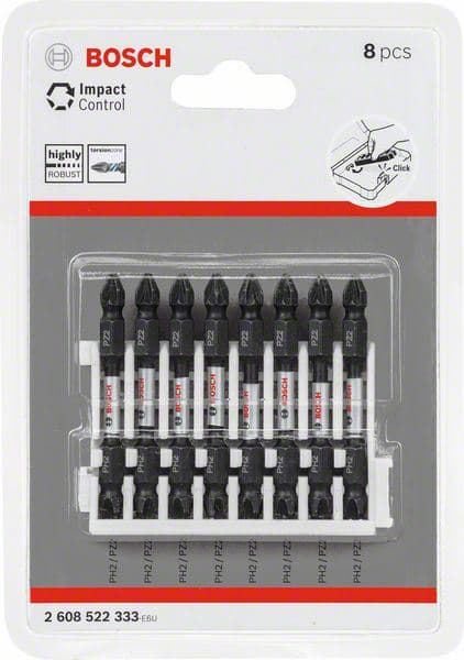 Impact Control set bitova odvrtača , 8-delni Bosch 2608522333 - slika 2
