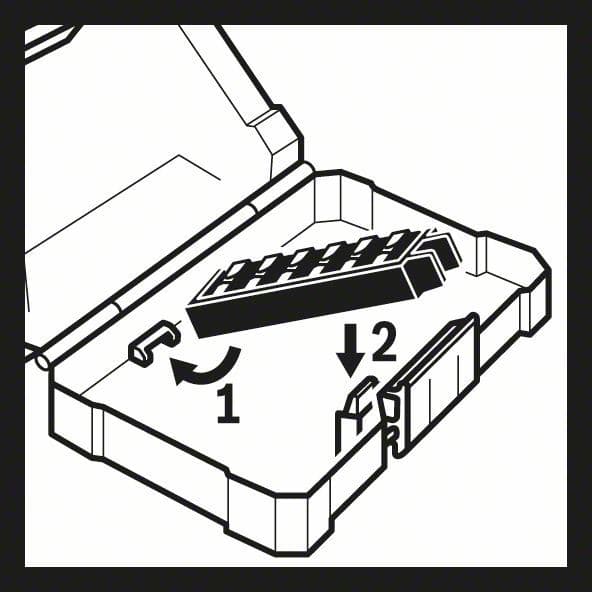 Impact Control set bitova odvrtača , 8-delni Bosch 2608522333 - slika 7