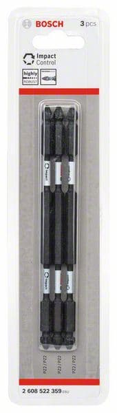 Impact Control set bitova odvrtača , 3-delni Bosch 2608522359 - slika 2