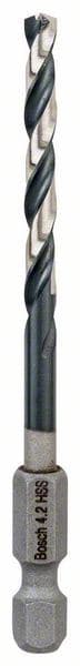 HSS spiralna burgija sa šestostranim prihvatom 4,2mm Bosch 2608577054, 4.2 x 43 x 83 mm - slika 2