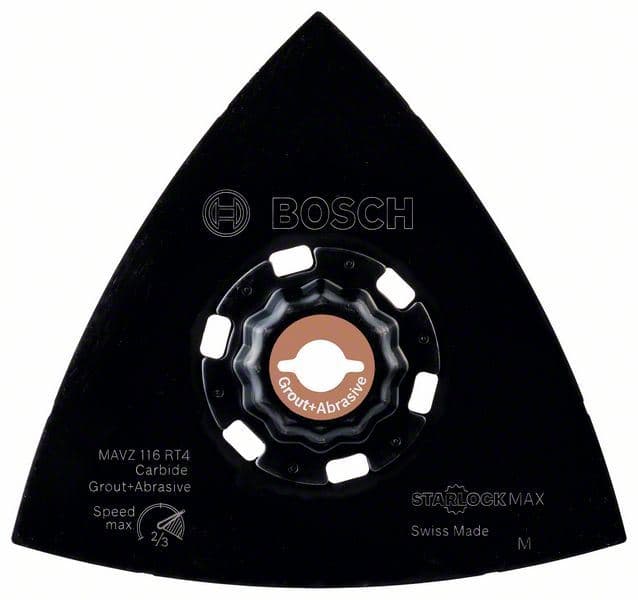 MAVZ 116 RT4 Carbide RIFF brusna ploča Bosch 2608662909, 116mm - slika 2