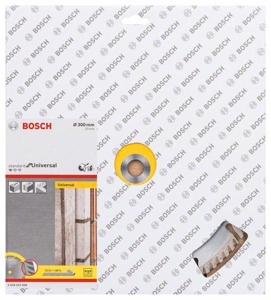 Dijamantska rezna ploča Standard for Universal 300x20 Bosch 2608615068, 300x20x3.3x10mm
