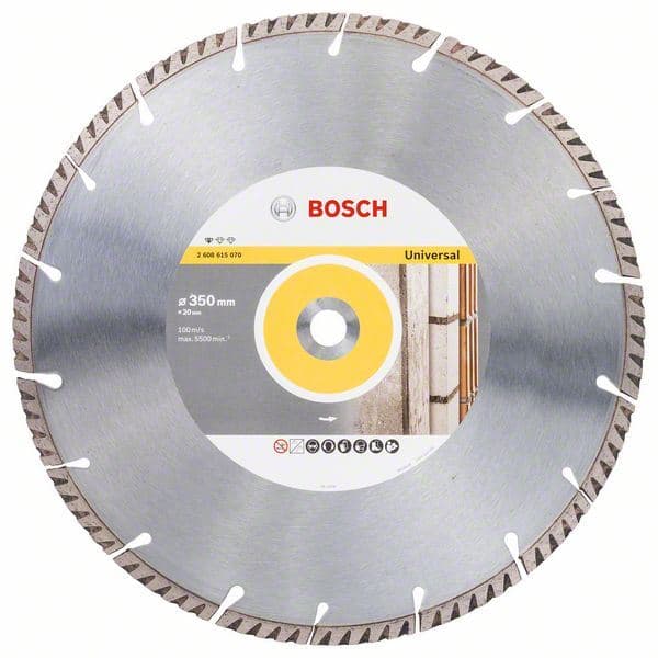 Dijamantska rezna ploča Standard for Universal 350x20 Bosch 2608615070, 350x20x3.3x10mm - slika 2