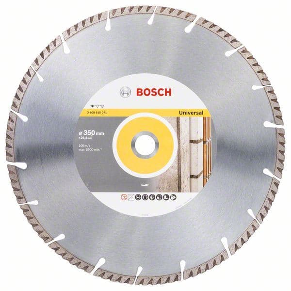 Dijamantska rezna ploča Standard for Universal 350x25,4 Bosch 2608615071, 350x25.4x3.3x10mm - slika 2