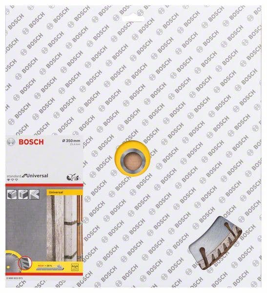 Dijamantska rezna ploča Standard for Universal 350x25,4 Bosch 2608615071, 350x25.4x3.3x10mm