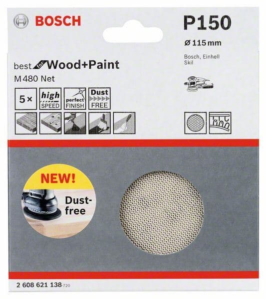 Brusni list Bosch 2608621138, 115 mm, 150 - slika 2