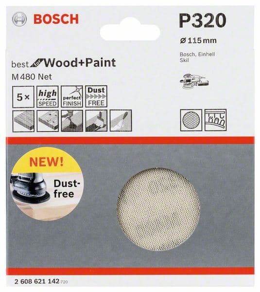 Brusni list Bosch 2608621142, 115 mm, 320 - slika 2