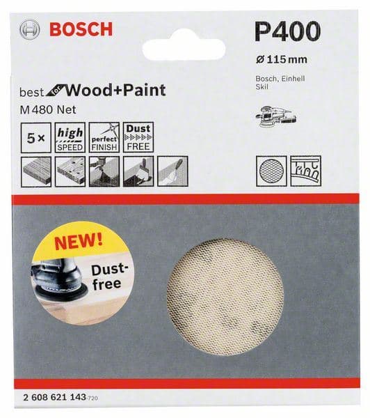 Brusni list Bosch 2608621143, 115 mm, 400 - slika 2