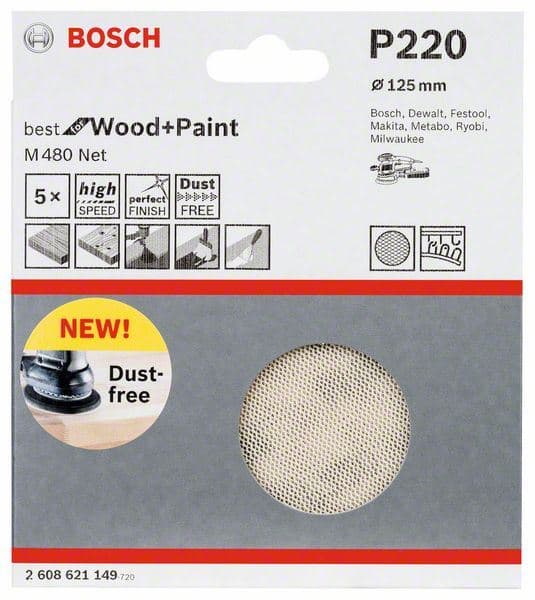 Brusni list Bosch 2608621149, 125 mm, 220 - slika 2