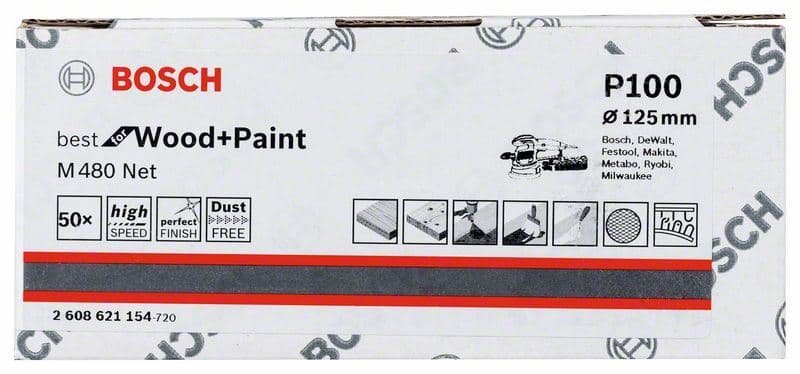 Brusni list Bosch 2608621154, 125 mm, 100 - slika 2