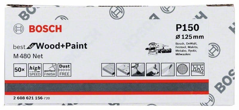 Brusni list Bosch 2608621156, 125 mm, 150 - slika 2