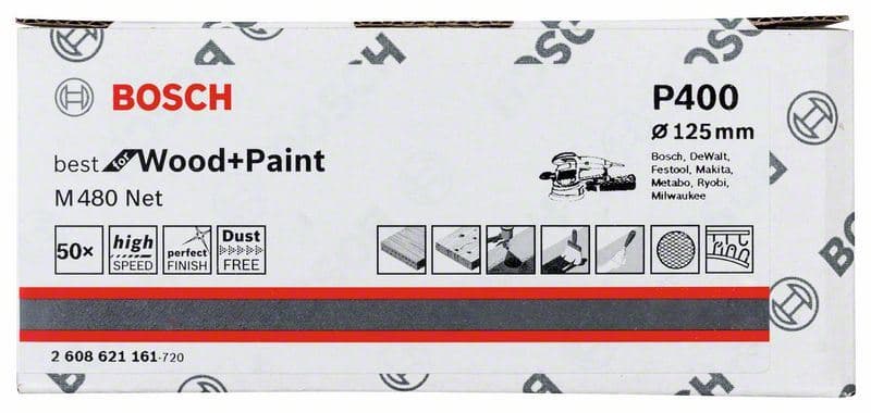 Brusni list Bosch 2608621161, 125 mm, 400 - slika 2