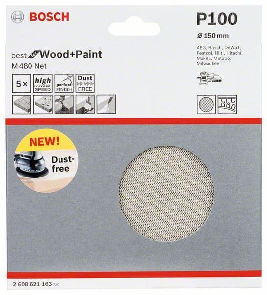 Brusni list Bosch 2608621163, 150 mm, 100 - slika 2