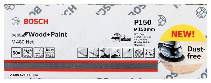 Brusni list Bosch 2608621173, 150 mm, 120 - slika 2