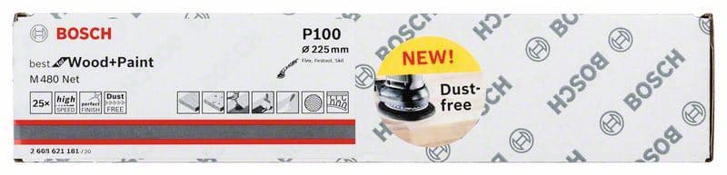 Mrežasti brusni list M 480 Bosch 2608621181, 225 mm, 100 - slika 2