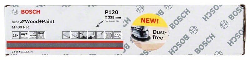 Mrežasti brusni list M 480 Bosch 2608621182, 225 mm, 120 - slika 2