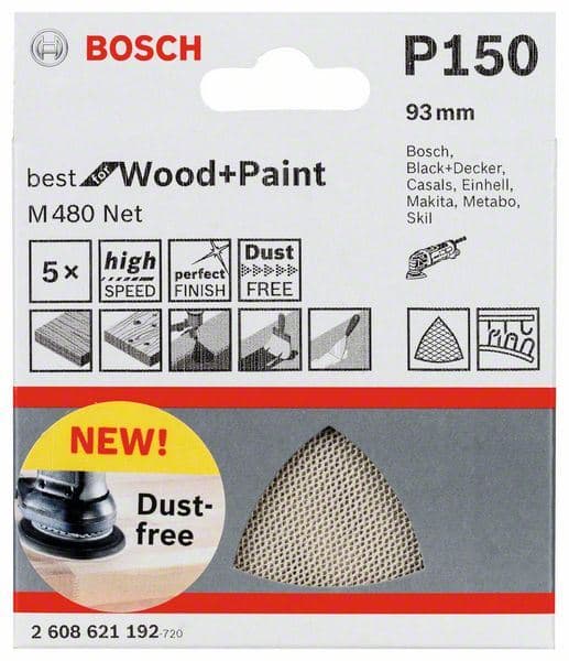 Brusni list Bosch 2608621192, 93 mm, 150 - slika 2