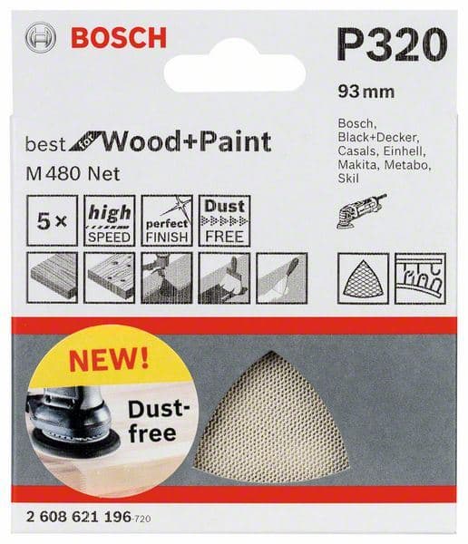 Brusni list Bosch 2608621196, 93 mm, 320 - slika 2