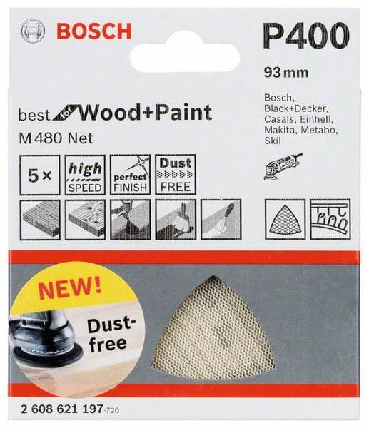 Brusni list Bosch 2608621197, 93 mm, 400 - slika 2