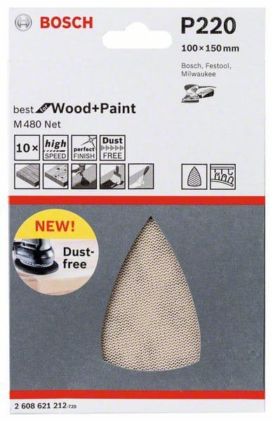 Brusni list Bosch 2608621212, 100 x 150 mm, 220 - slika 2