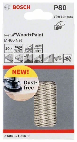 Brusni list Bosch 2608621216, 70 x 125 mm, 80 - slika 2