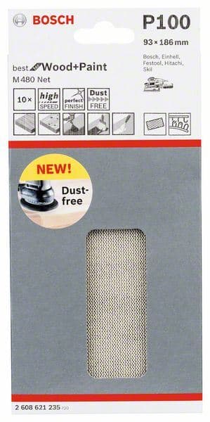 Brusni list Bosch 2608621235, 93 x 186 mm, 100 - slika 2