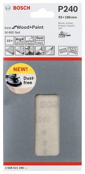 Brusni list Bosch 2608621240, 93 x 186 mm, 240 - slika 2