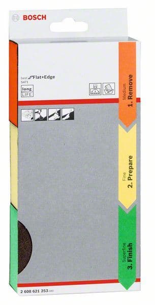 3-delni set sunđera za brušenje Bosch 2608621253, 69 x 97 x 26 mm, M, F, SF - slika 2