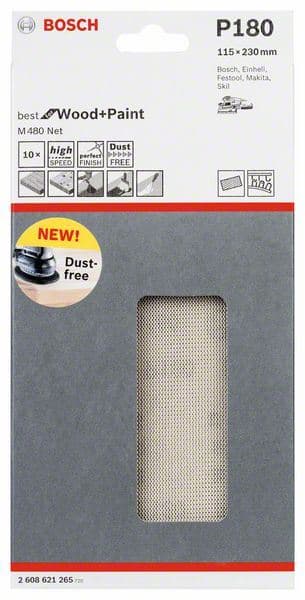 Brusni list Bosch 2608621265, 115 x 230 mm, 180 - slika 2