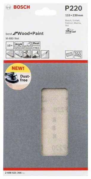 Brusni list Bosch 2608621266, 115 x 230 mm, 220 - slika 2