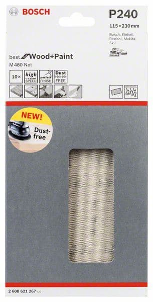 Brusni list Bosch 2608621267, 115 x 230 mm, 240 - slika 2