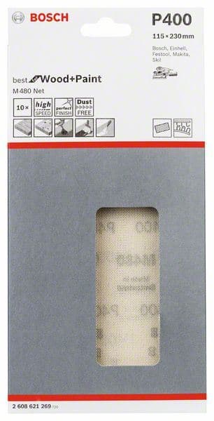 Brusni list Bosch 2608621269, 115 x 230 mm, 400 - slika 2