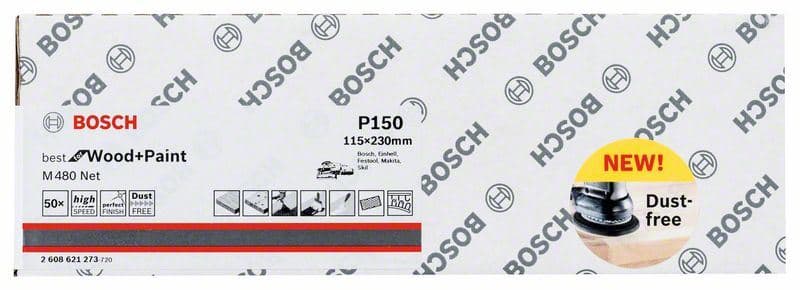 Brusni list Bosch 2608621273, 115 x 230 mm, 150 - slika 2