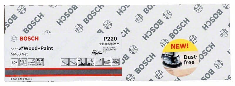 Brusni list Bosch 2608621275, 115 x 230 mm, 220 - slika 2