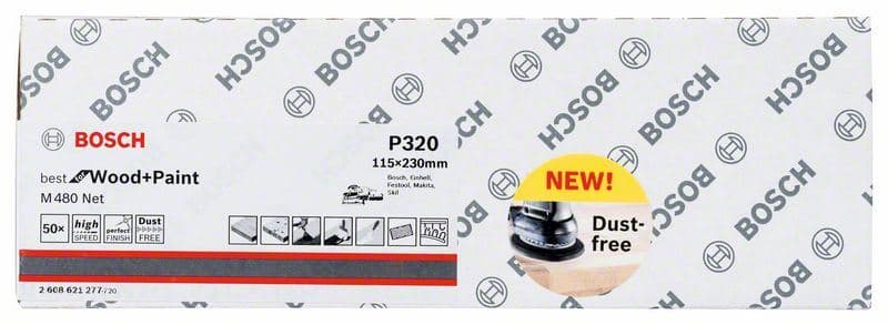 Brusni list Bosch 2608621277, 115 x 230 mm, 320 - slika 2