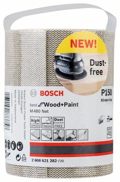 Rola brusne trake Bosch 2608621282, 93 mm, 5 m, 150 - slika 2