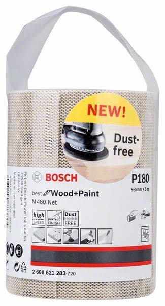 Rola brusne trake Bosch 2608621283, 93 mm, 5 m, 180 - slika 2