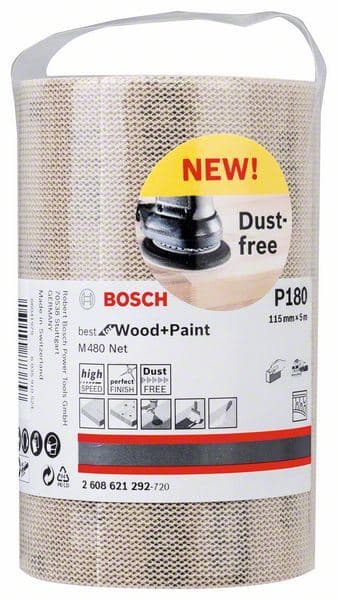 Rola brusne trake Bosch 2608621292, 115 mm, 5 m, 180 - slika 2