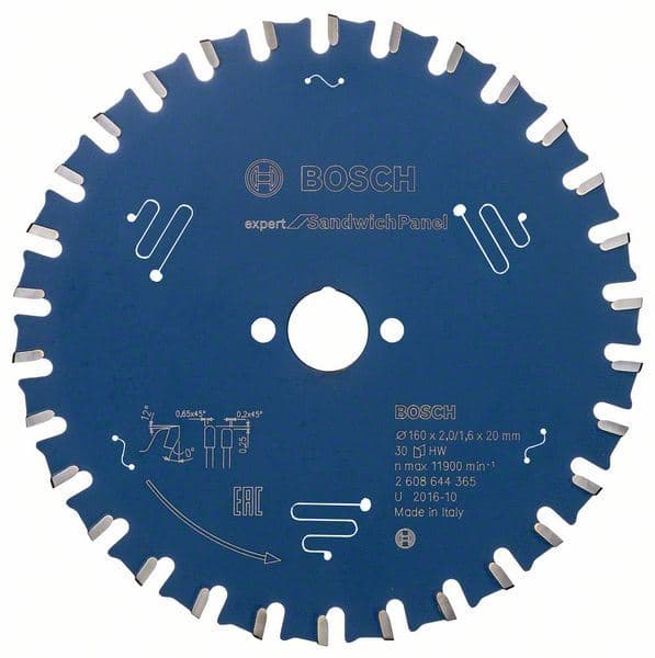Testera za sendvič panele EX SH H 160x20-30 Bosch 2608644365 - slika 2
