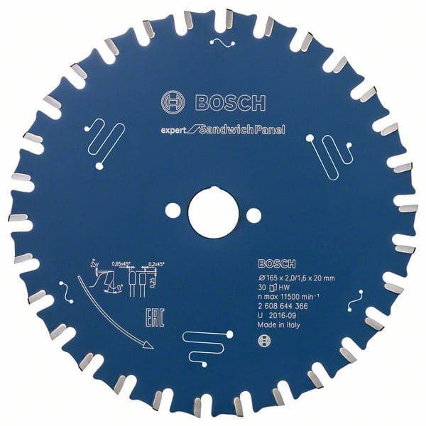 Testera za sendvič panele EX SH H 165x20-30 Bosch 2608644366 - slika 2
