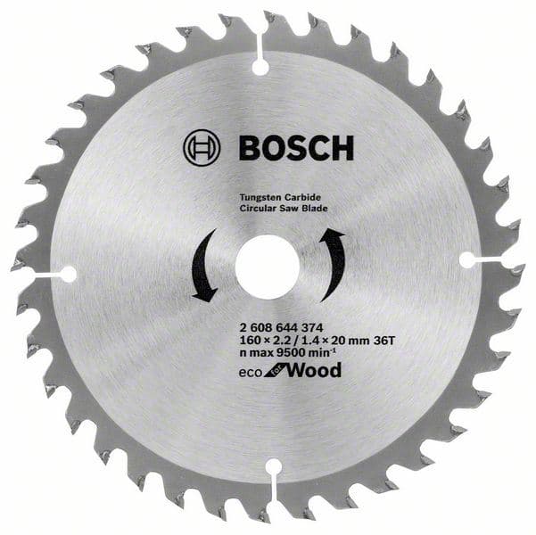 Bosch 2608644374 List kružne testere Ø160x2,2x20/36z Eco for wood - slika 2