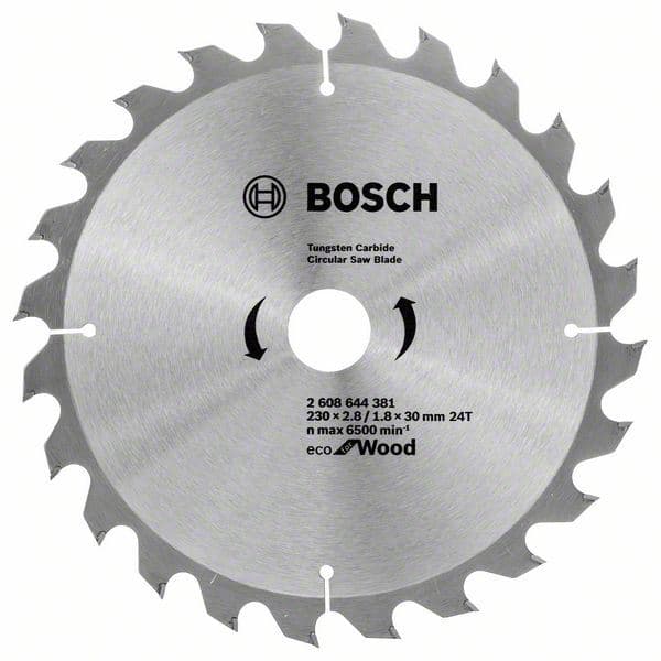 List kružne testere Eco for wood Bosch 2608644381, Ø230x2,2x30/24z - slika 2